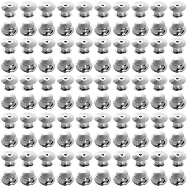 24 Pieces Ball Head Gold Pin Keepers backs Locks Locking 24 Pieces Ball Head Gold Pin Keepers backs Locks Locking